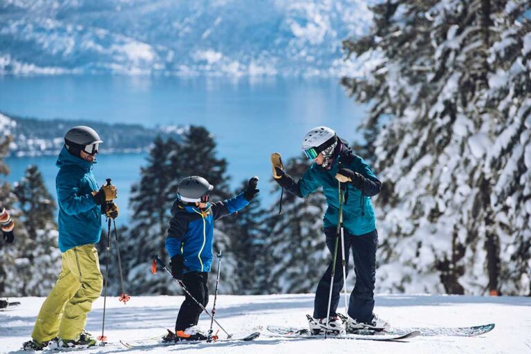 Tahoe Winter Skiers